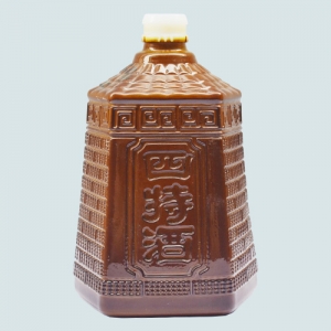 台湾乳白玻璃烤花瓶